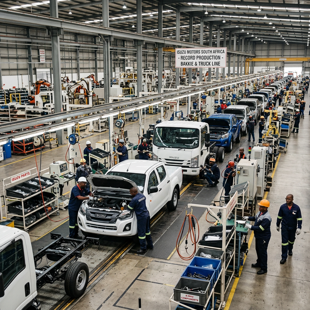 Isuzu Motors: Record Production Boost in South Africa